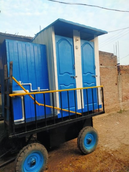 FRP Mobile Toilet Van 10